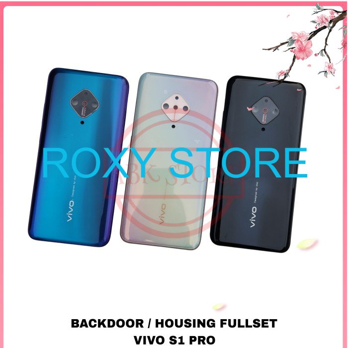 BACK CASING KESING HOUSING VIVO S1 PRO FULLSET ORI