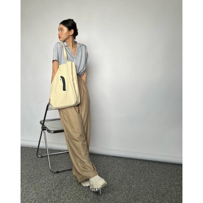 ECINOS: Vania top - Blue, L-XL