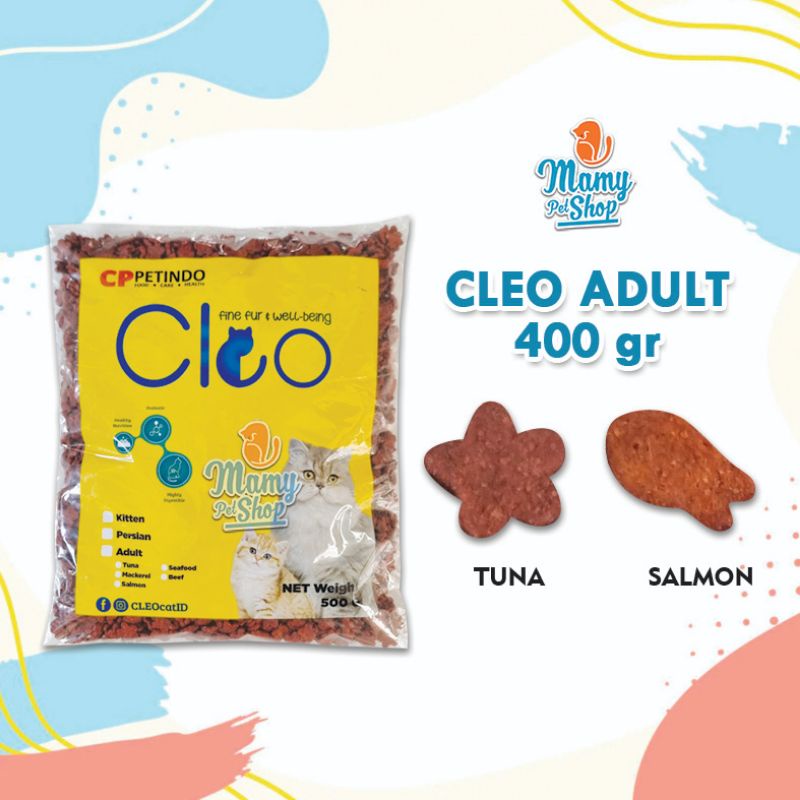 CLEO ADULT 400 GR PAKAN KUCING