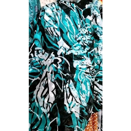 kain/bahan sifon/ceruty motip