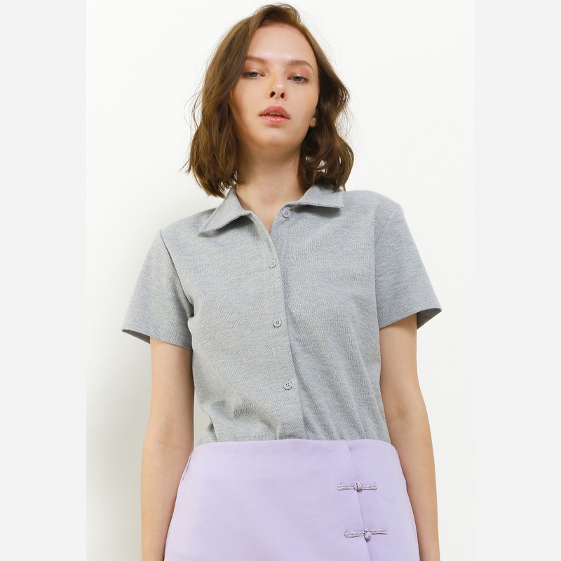 Tolliver Button Down Polo Wanita