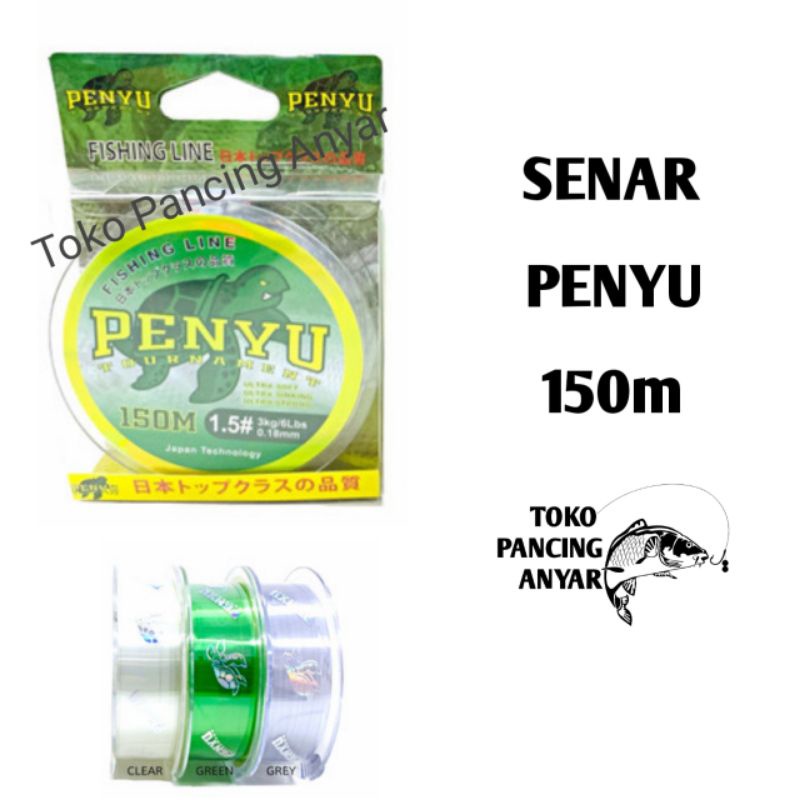 senar Pancing penyu 150m original