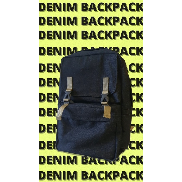 BACKPACK DENIM 14 OZ