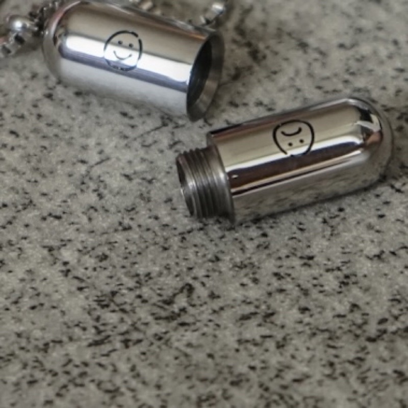 FF Capsule Necklace - Silver