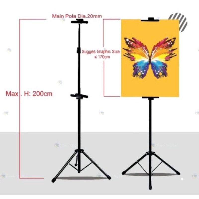 Jual TRIPOD BANNER / STAND BANNER | Shopee Indonesia