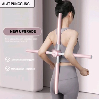 [LIVING SOLUTION] Yoga Body Stick Tongkat Penegak Punggung Posture Correction Lapis Busa Body Stik Pilates Alat Olahraga