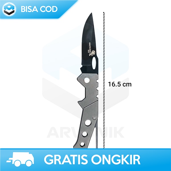 POCKET KINIFE PISAU SAKU LIPAT PORTABLE KNIFEZER PERLENGKAPAN BERKEMAH