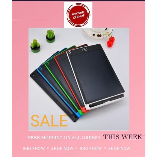 (FO) TERMURAH WRITING LCD TABLET MULTIFUNGSI 8.5&quot; / PAPAN TULIS LCD MULTIFUNGSI