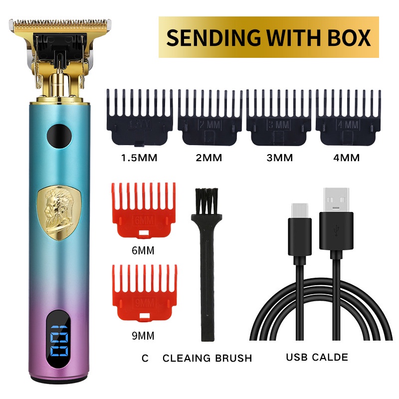 LCD professional hair clipper for men/Alat Cukur Rambut Elektrik