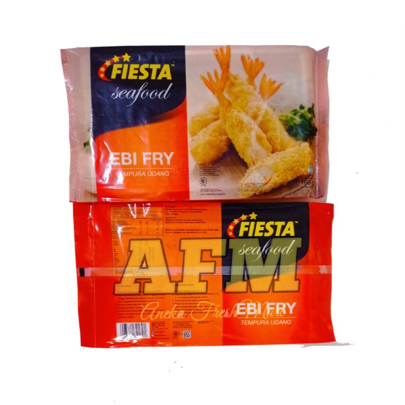 

FIESTA EBI FRY 160GRAM/8PCS UDANG TEMPURA EBI FURAI FROZEN