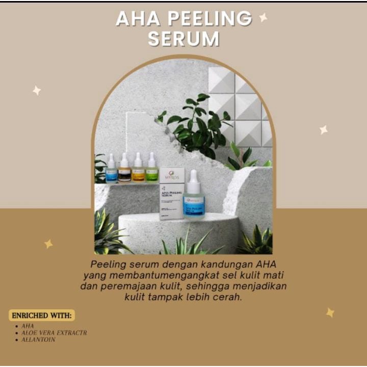 MYKOS AHA PEELING SERUM 20ML (NO19277)