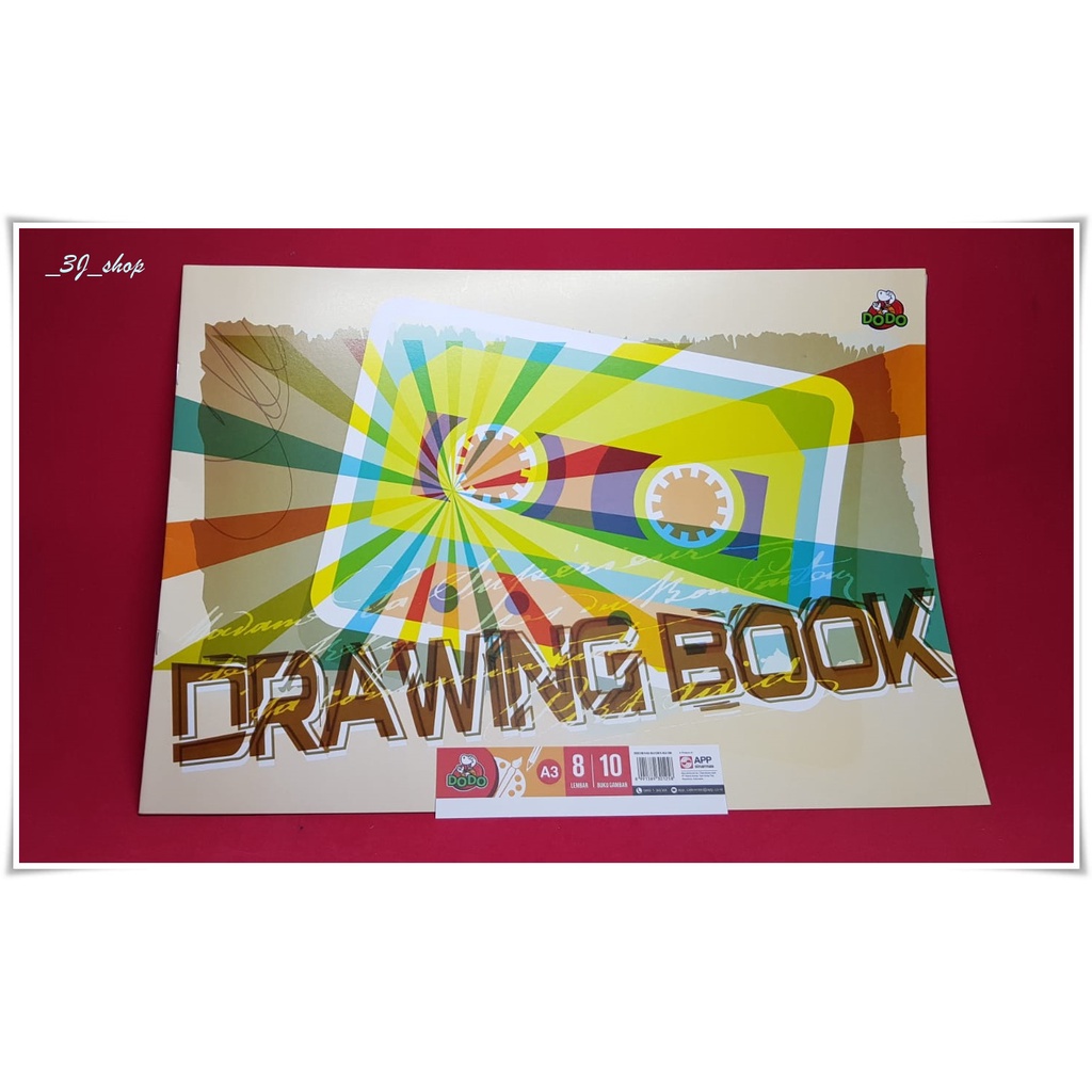 

0750-Buku Gambar Dodo A3 / Buku Gambar Drawing Book / Buku Gambar Top Quality / Buku Gambar Sketsa Serbaguna / Buku Gambar untuk keperluan kantor, pabrik, Toko, Rumah, Sekolah dsb