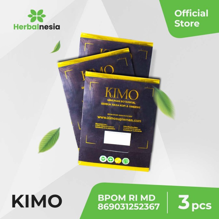 Kimo Minuman Serbuk BPOM Penahan Ejakulasi Dan Tahan Lama Berhubungan
