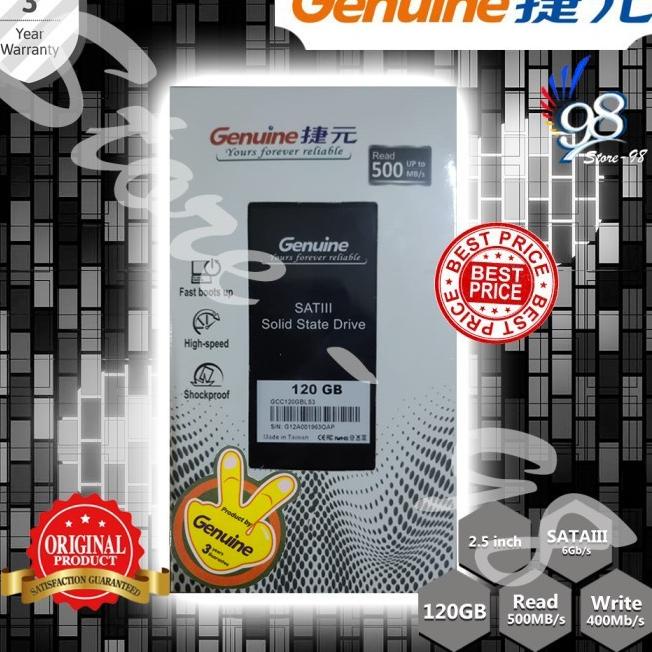 SSD Genuine 120gb sata 3 - SSD 120 gb 2,5"