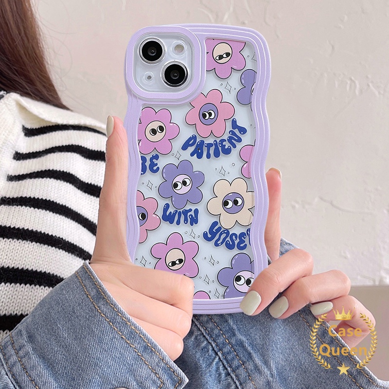 Soft Case TPU Motif Bunga Smiley Cover Samsung A12 A04s A32 A13 A50 A03s A50s A23 A22 A53 A03 A51 A52 M22 A21s A31 A30s A52s A2011