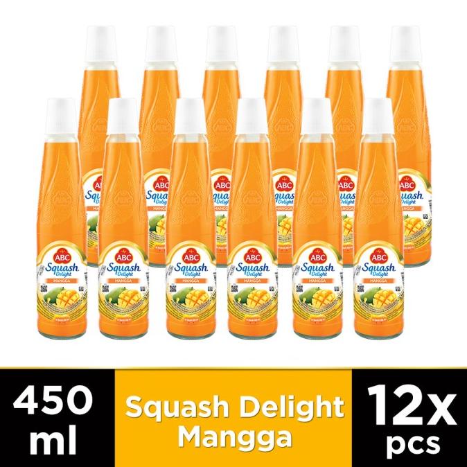 

ABC Sirup Squash Delight Mangga 450 ml - Multi Pack 12 pcs