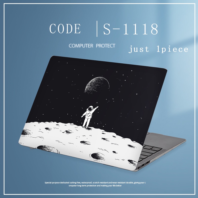 1pc Universal Custom Cinnamoroll Stiker Laptop Decal Cosmonaut Untuk Lenovo V110-15 B50-30 B40 G50 12 13 14 15.6 Inci Netebook Pelindung Cover Case Marvel LGBT Pride Skins