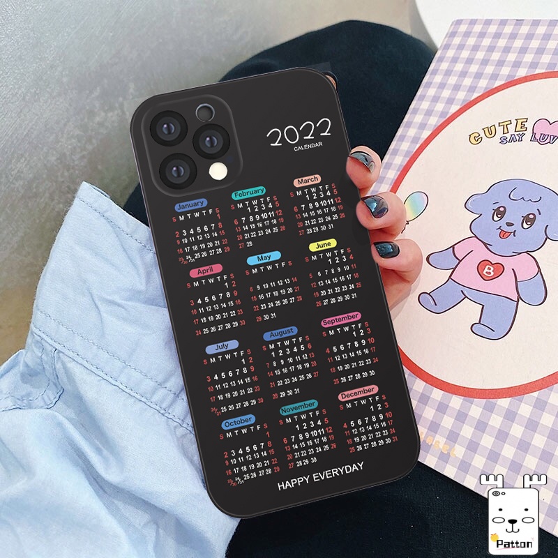 Motif Kalender 2022 CASE OPPO A95 A12 A54 A74 A11K A11 A16 A7 A5 2020 A9 2020 A15 A5S A35 A53 A33 20