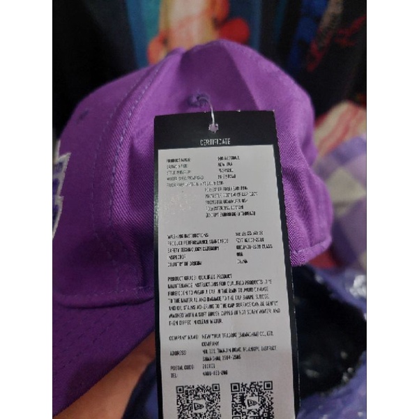 Topi Lakers New Era Deadstock