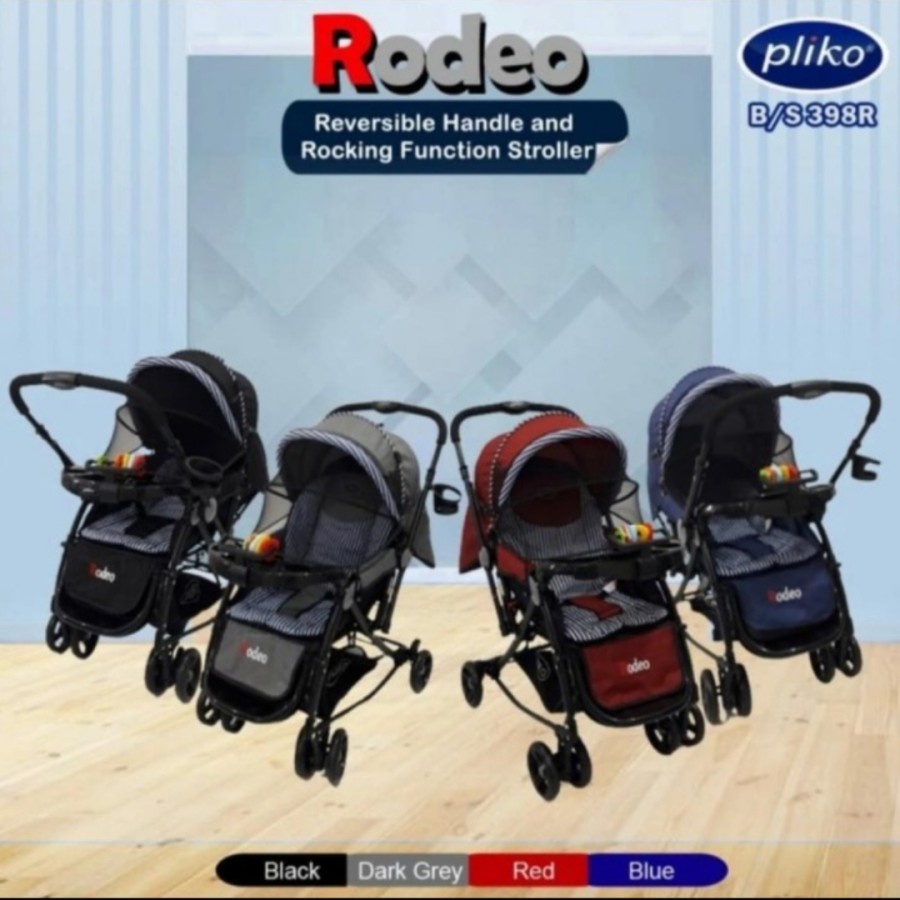 Stroller Pliko Rodeo 398 Design USA & ENGLAND
