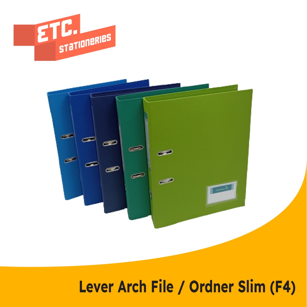 

Penpal Lever Arch File / Ordner PP Slim Folio [F4] PL-403