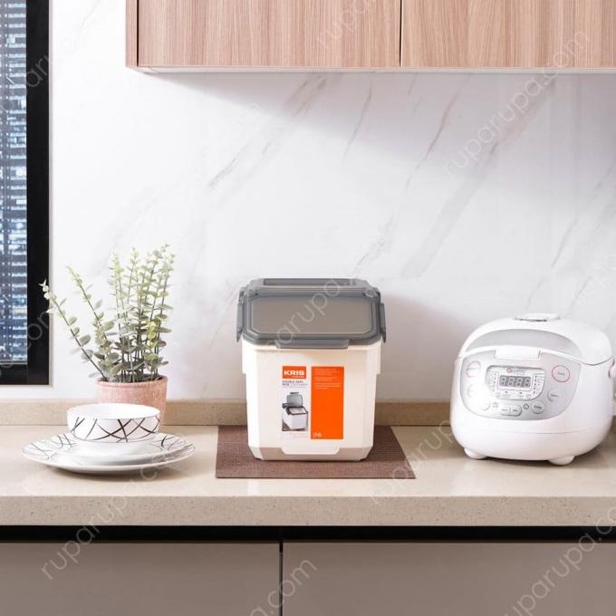 Double Seal Rice Countainer / Tempat Simpan Beras 10Kg / Box Beras