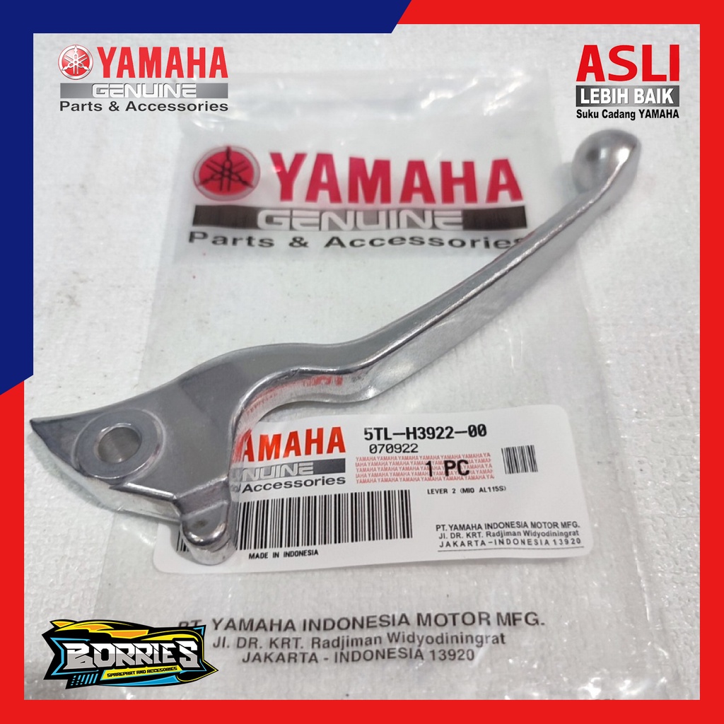 TUAS HANDLE HANDEL REM DEPAN KANAN MIO LAMA SPORTY SMILE SOUL FINO KARBU ORIGINAL 5TL-H3922-00