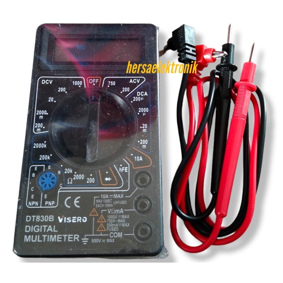 Multimeter avometer digital