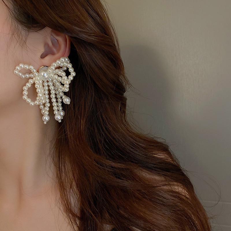 Senada Victory Anting Pita Mutiara Layer Aksesoris Fashion Wanita SA011