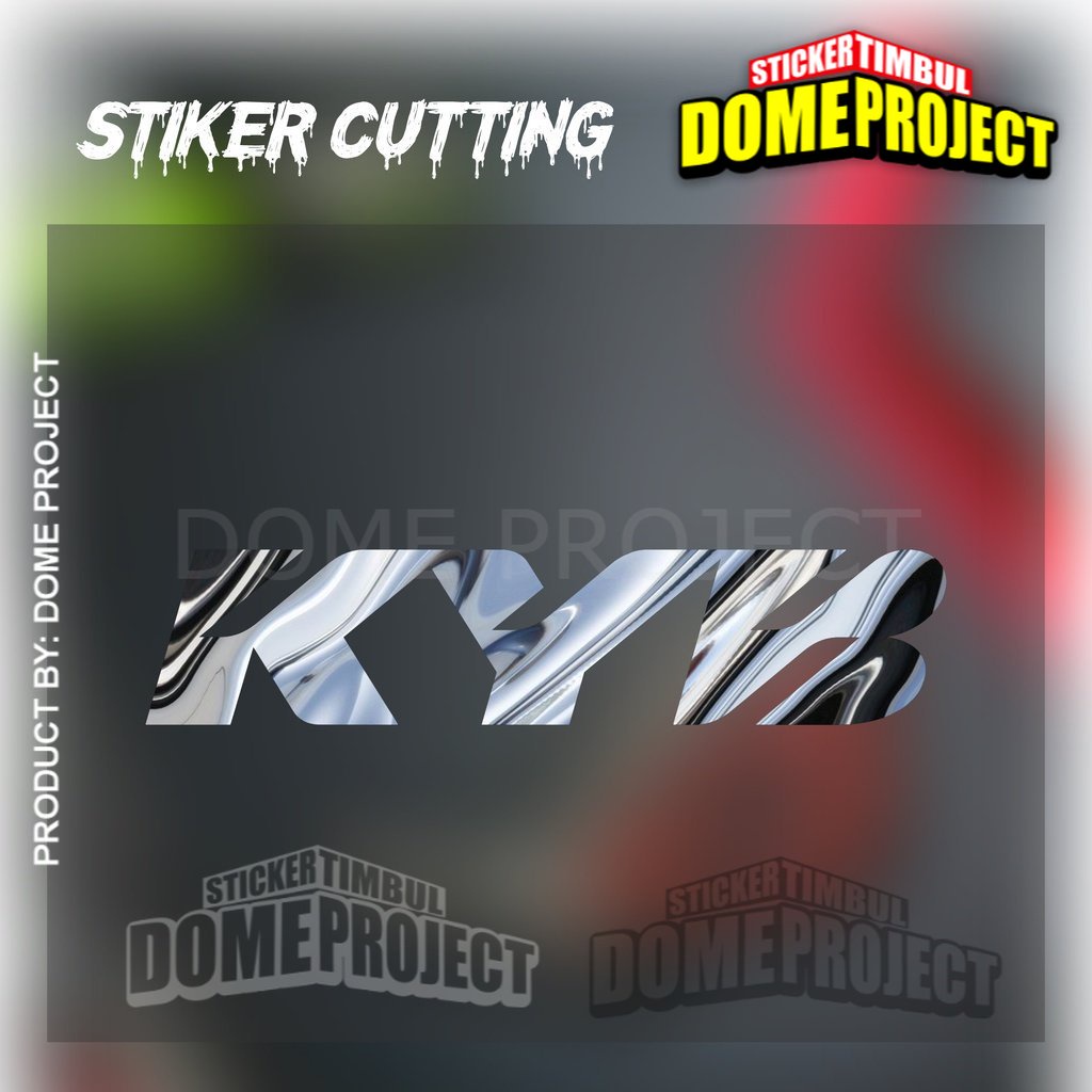 STIKER CUTTING KYB PREMIUM GRADE 5 VARIAN WARNA