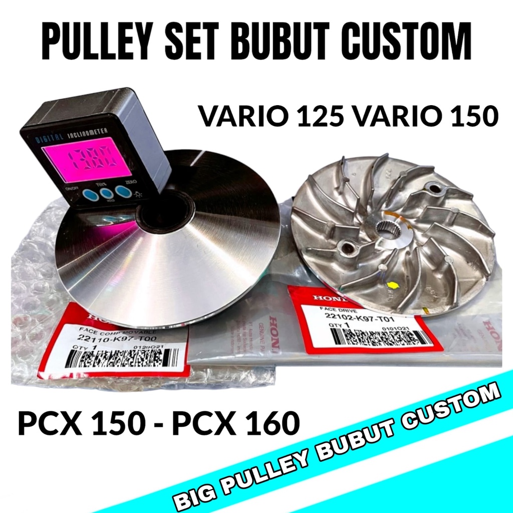 PULLEY BUBUT CUSTOM PCX 160 K97 | PULLEY CUSTOM VARIO 150 | PULLEY VARIO 125 | PULLEY VARIO 150 | PU