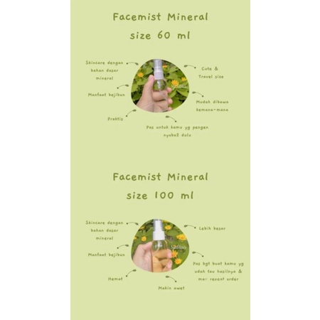 Facemist Mineral