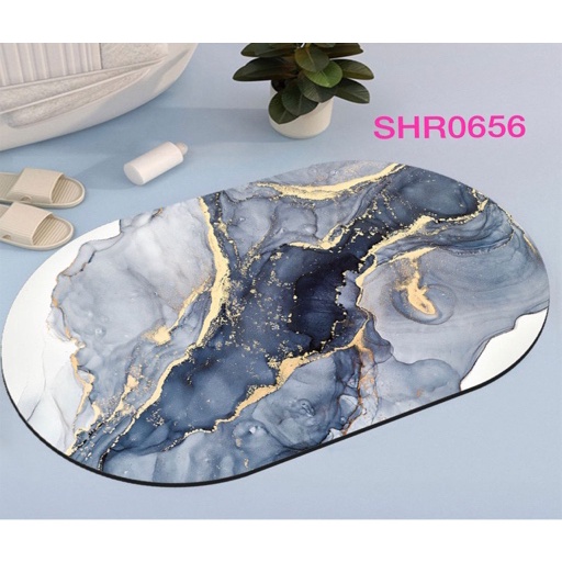 SHENAR Keset Kaki Menyerap air Diatomate anti Slip / Keset Batu Kamar Mandi Anti Bau Cepat Kering Murah Anti bau Anti Bakteri