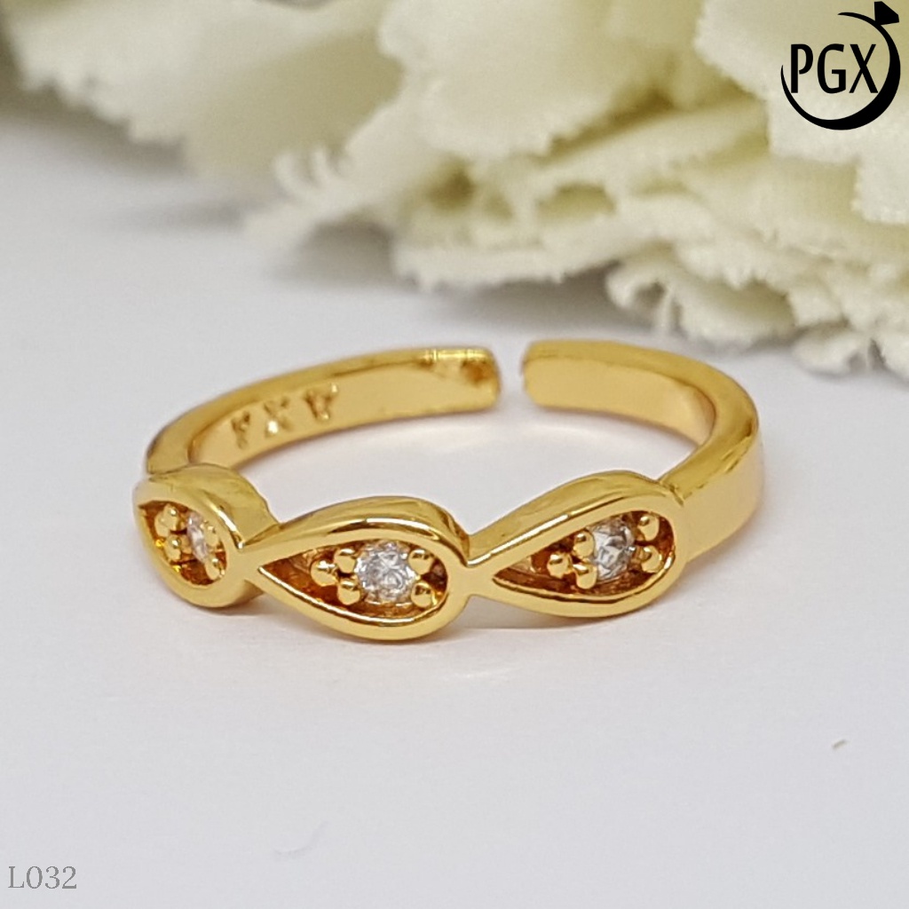 PGX Cincin Anak Xuping Aksesoris Perhiasan Lapis Emas Premium - L032