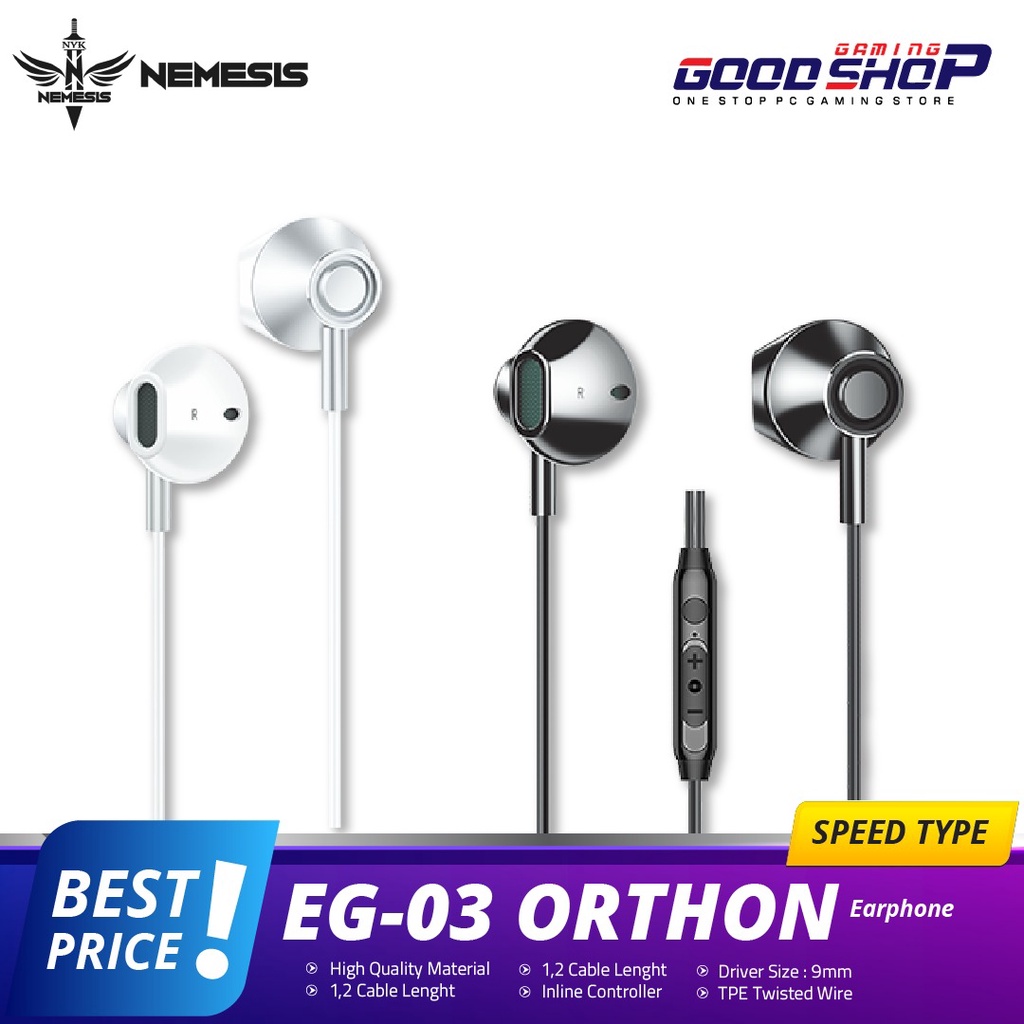 NYK EG-03 ORTHON - EG 03 EARPHONE