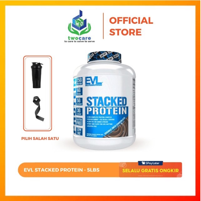 EVL STACKED PROTEIN TIME RELEASE WHEY PROTEIN 5 lbs