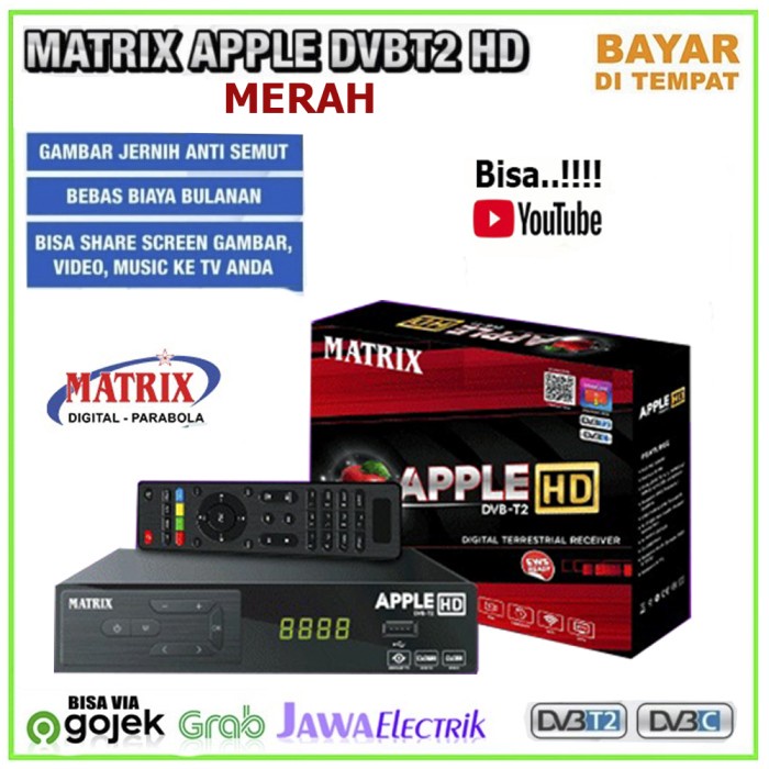 SET TOP BOX MATRIX APPLE RECIVER MATRIX APPLE