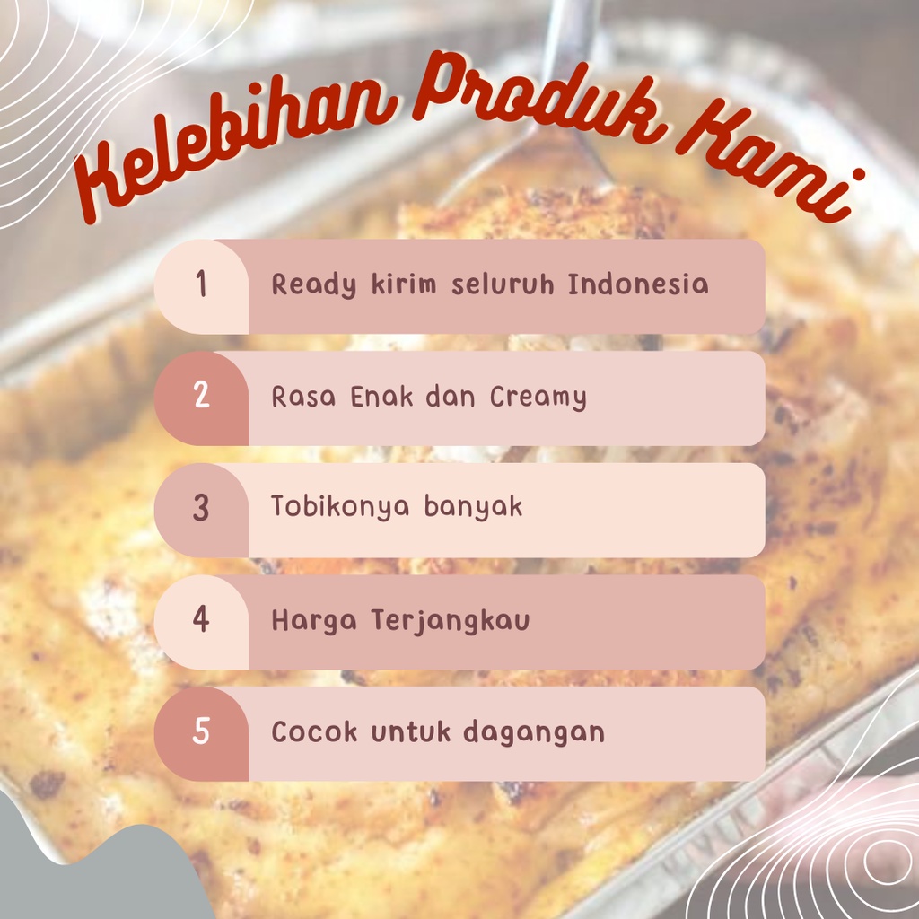 

RB22 Saos Mentai Halal 250ml Creamy Tobiko Asli