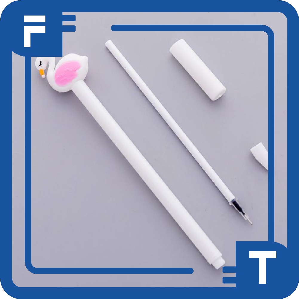 

✦FT✦R206 Pulpen Karakter Flaminggo Pena Angsa Gel Cair Stationary Alat Tulis
