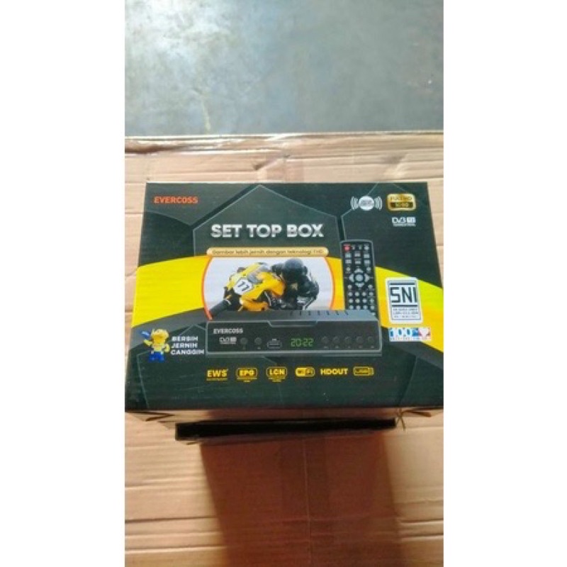 SET TOP BOX TV DIGITAL EVERCROSS MAX SNI