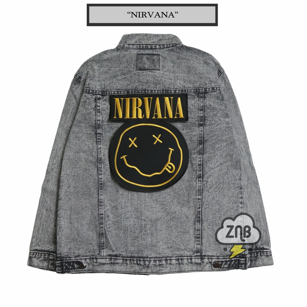 Back patch backpatch bordir besar emblem punggung terlengkap patch music tarwars bmth Nirvana