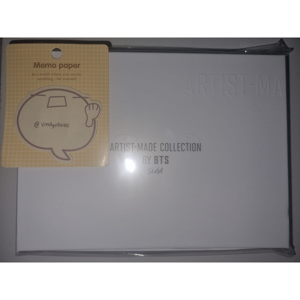 [READY STOCK] BTS OFFICIAL MERCH SUGA NECKLACE KALUNG SUGA BLACK SEALED