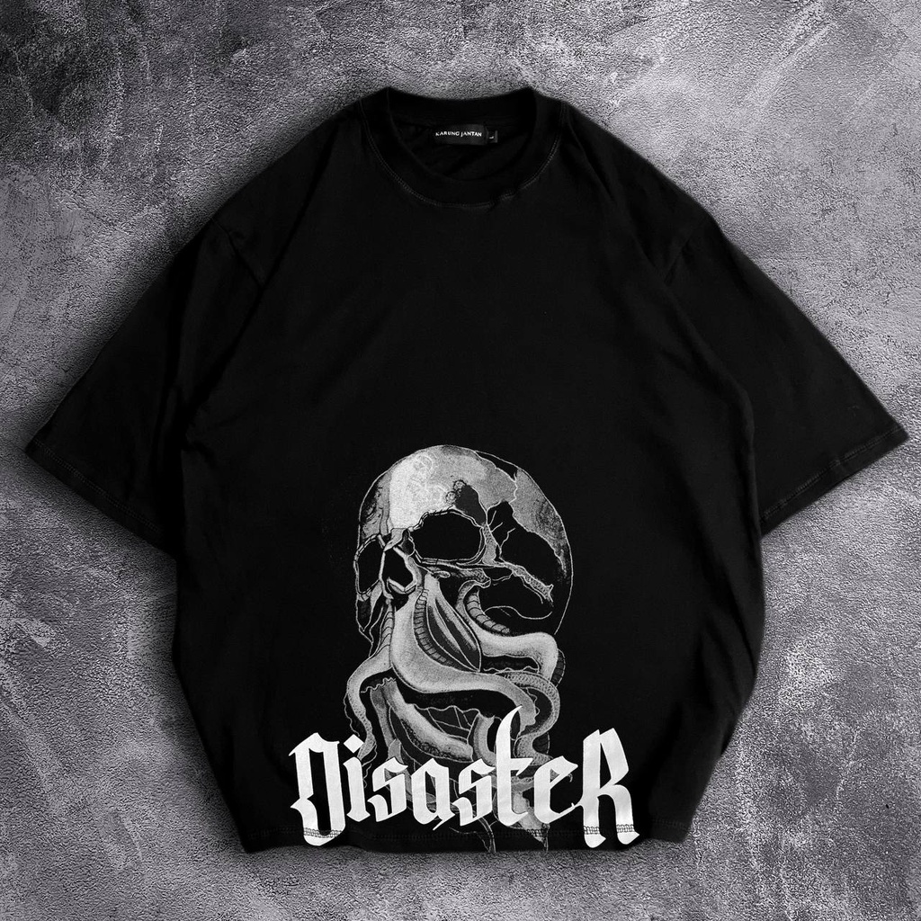 [Oversize] BAJU KAOS OVERSIZE / OVERSIZE T-SHIRT "kepala tengkorak"
