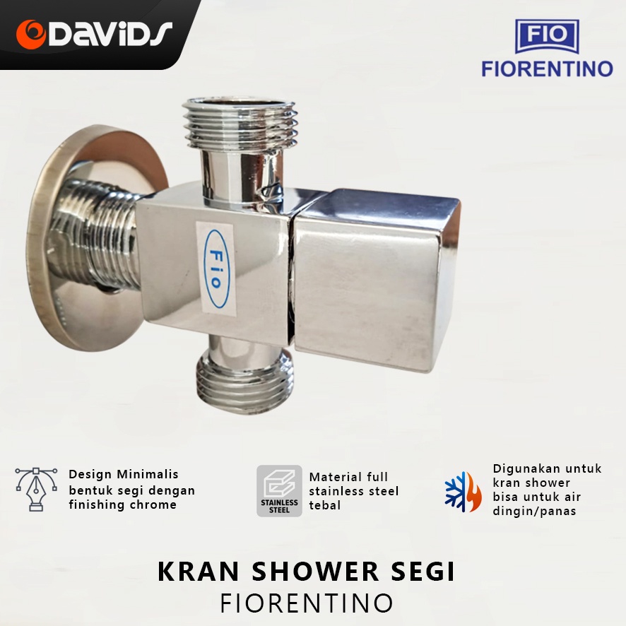 Keran Shower Kran Sower Closet Duduk Kloset Segi Fiorentino