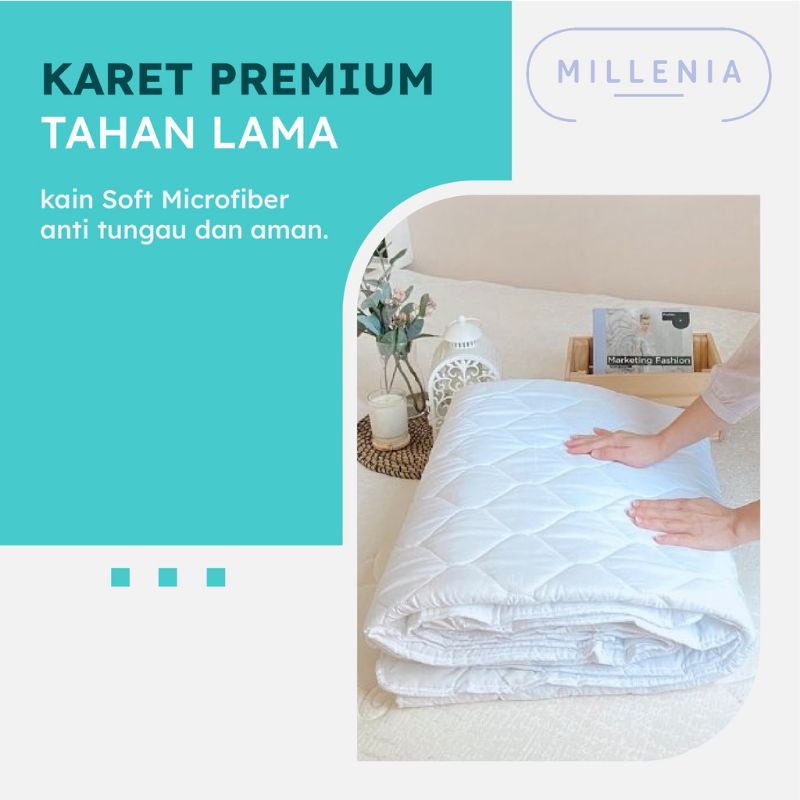 Matras Protector Diamond by Millenia Lembut Halus Nyaman