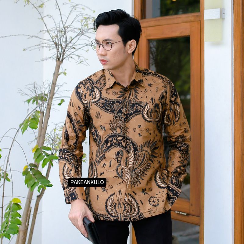 Batik Premium Pria Slimfit || Motif Jatmiko