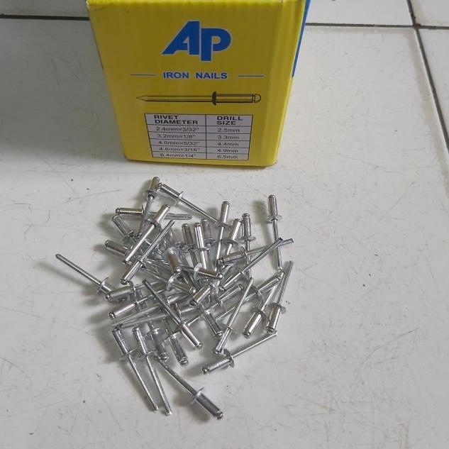 paku rivet 4x11 AP / paku rivet #540 Ap