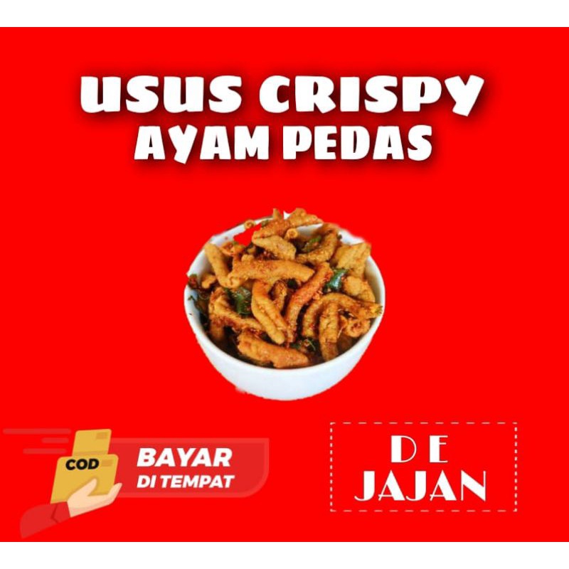 

usus crispy pedas