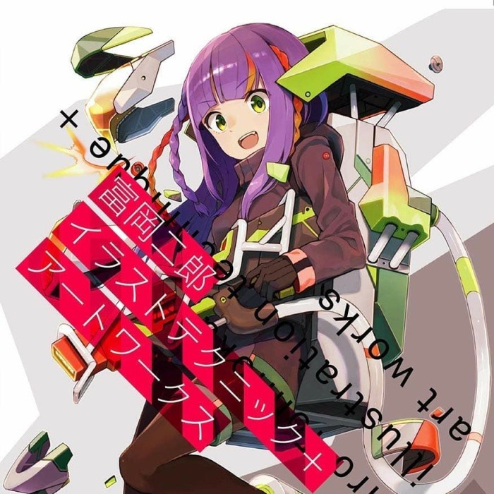 Jiro Tomioka Artbook + Tutorial Book