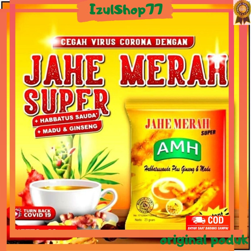 

JAHE MERAH AMH JAHE MERAH INSTAN (PCS)